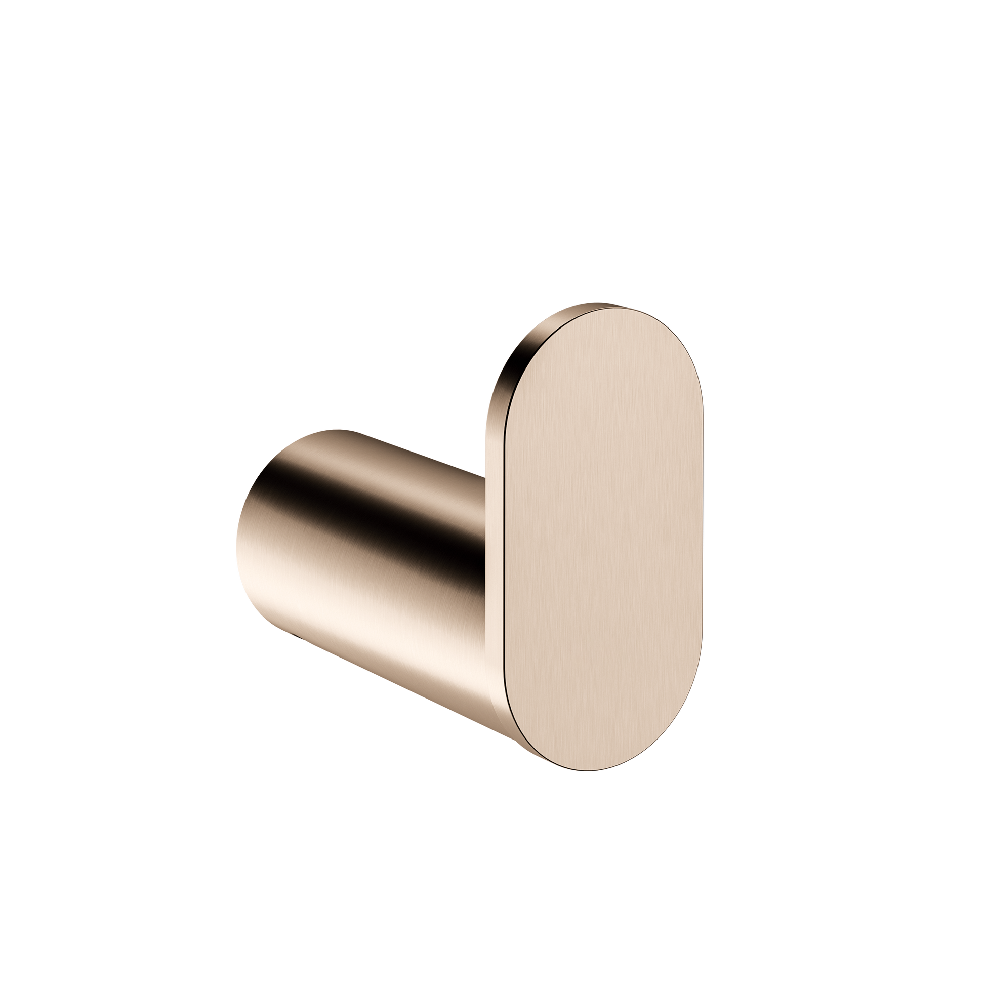 Curvae Single Robe Hook, Champagne