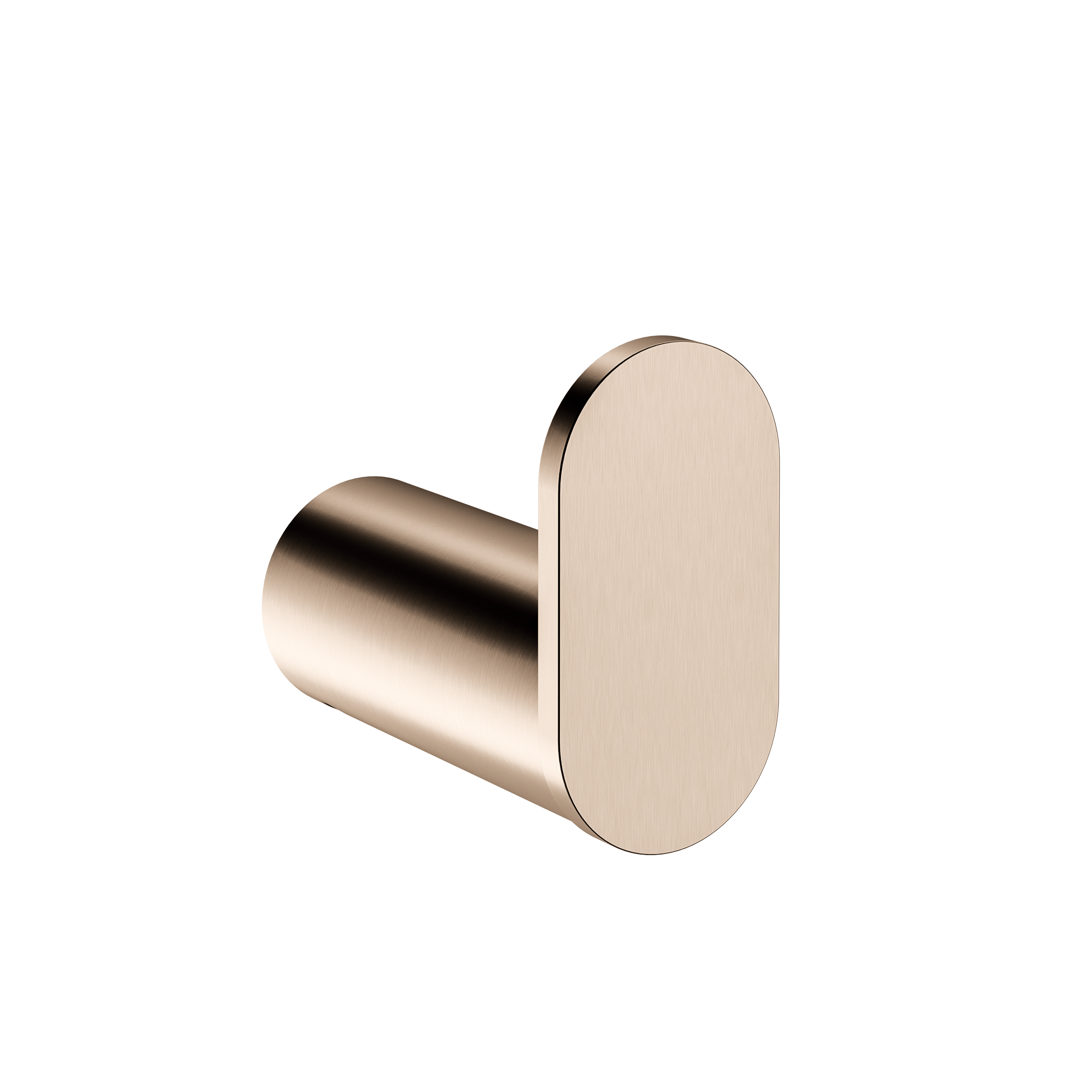 Curvae Single Robe Hook, Champagne