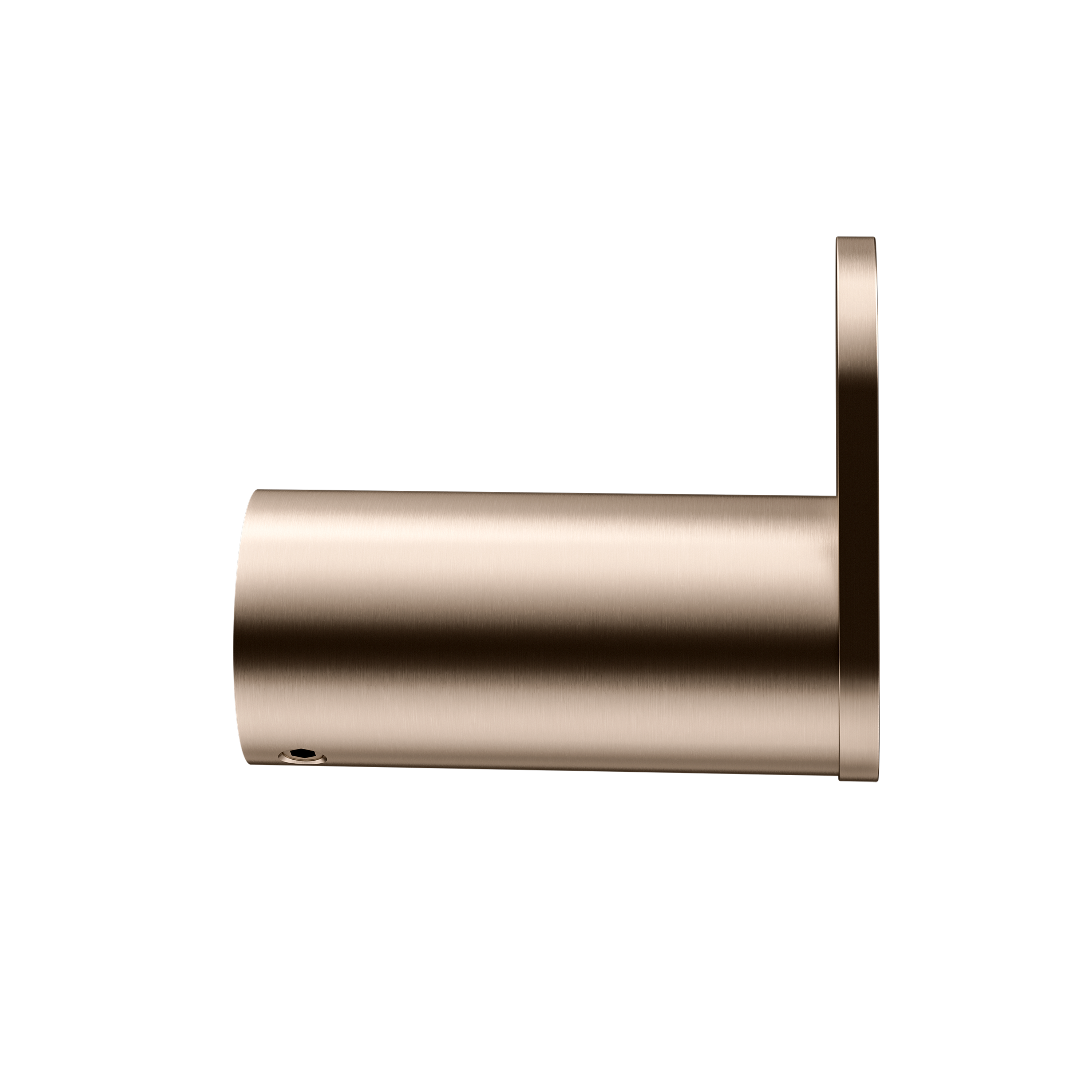 Curvae Single Robe Hook, Champagne