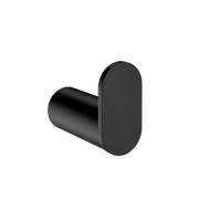 Curvae Single Robe Hook, Matte Black