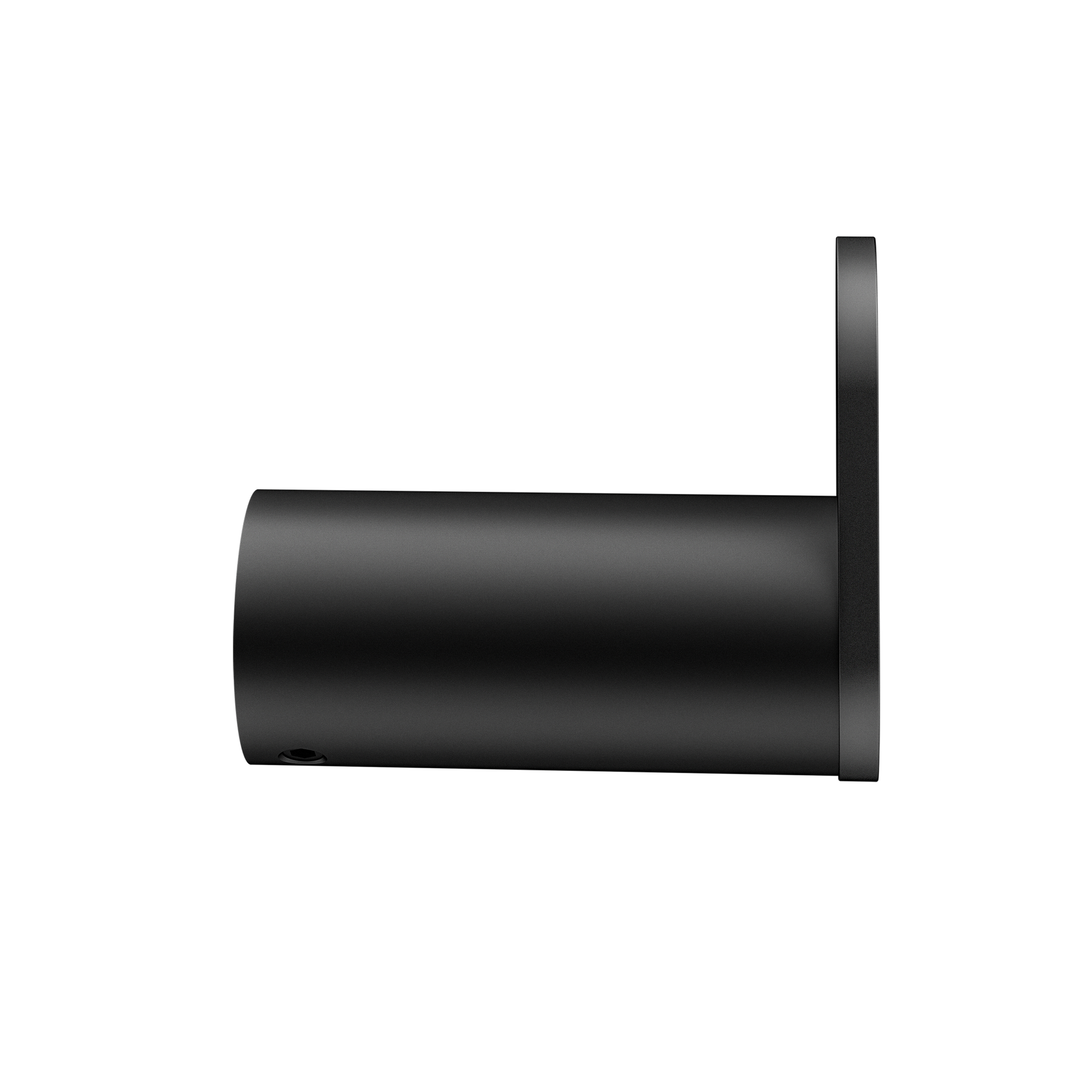 Curvae Single Robe Hook, Matte Black