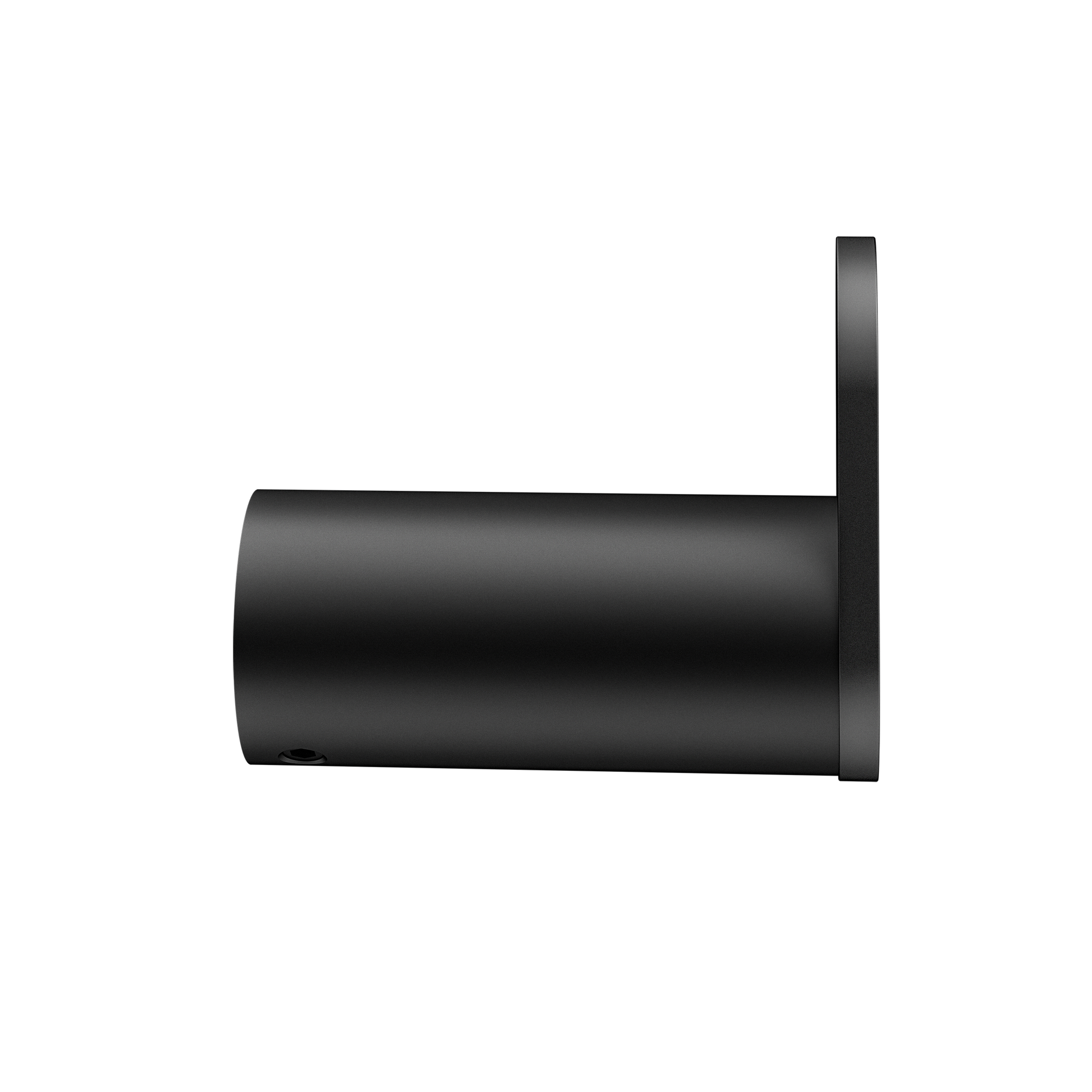 Curvae Single Robe Hook, Matte Black