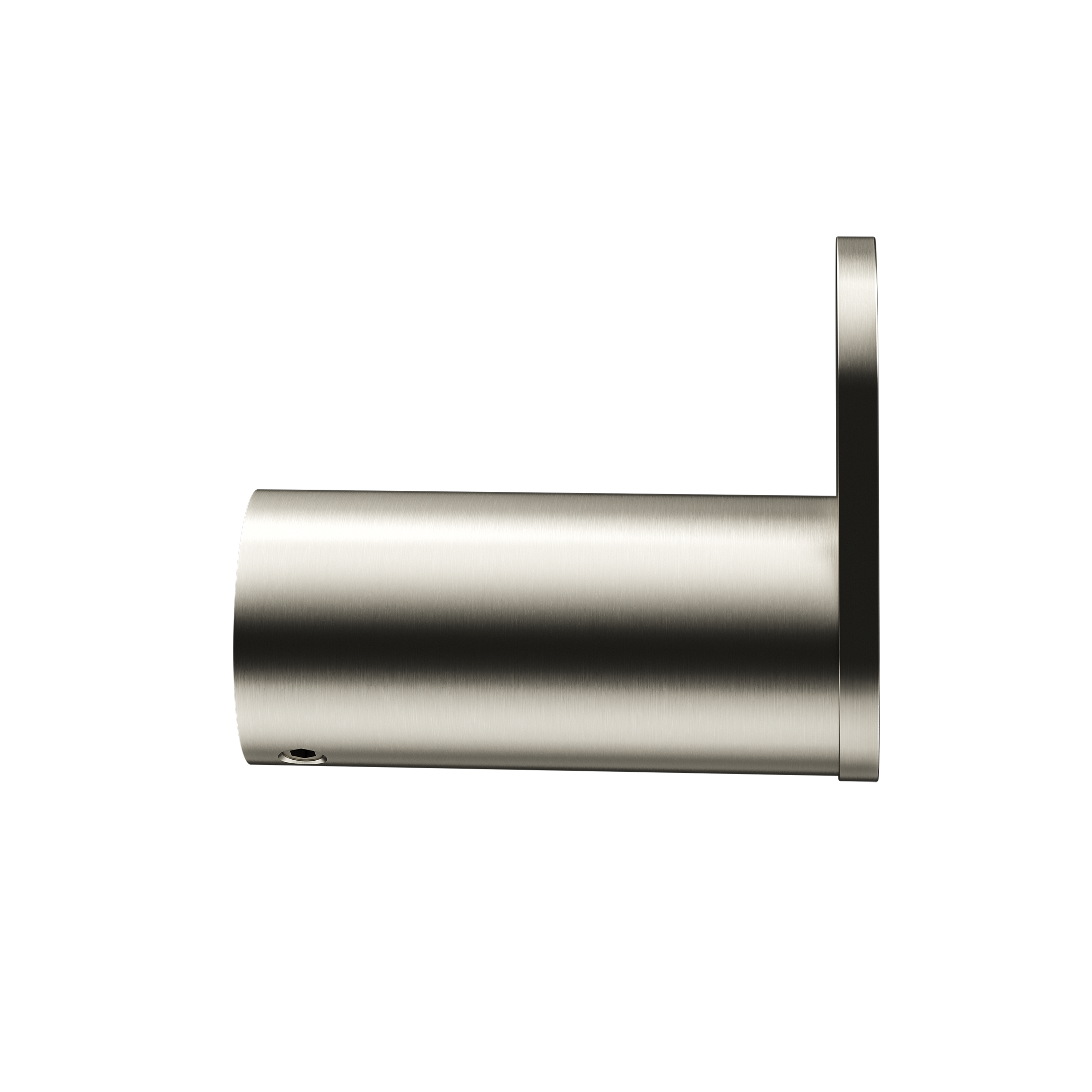 Curvae Single Robe Hook, Brushed Nickel