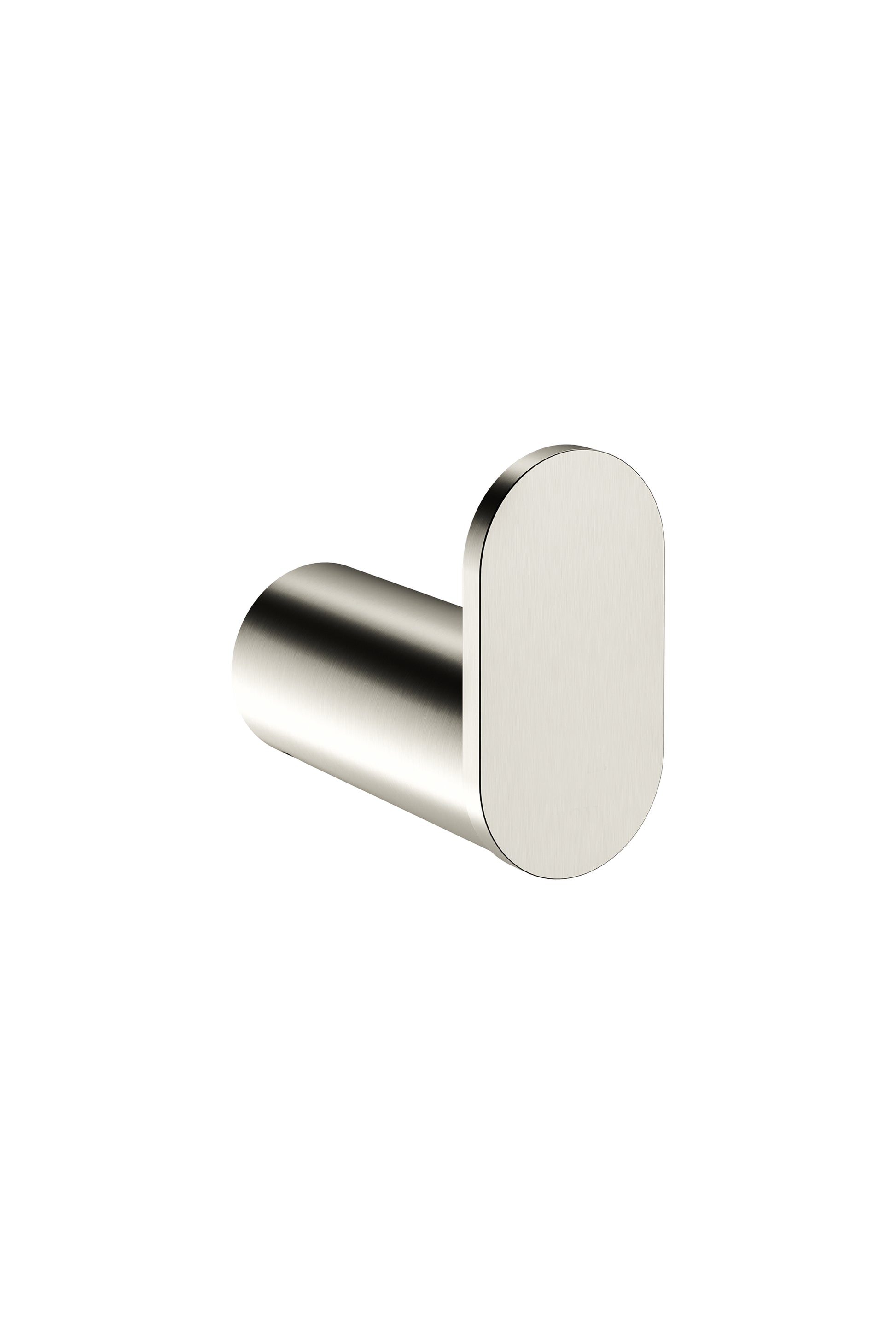 Curvae Single Robe Hook, Brushed Nickel