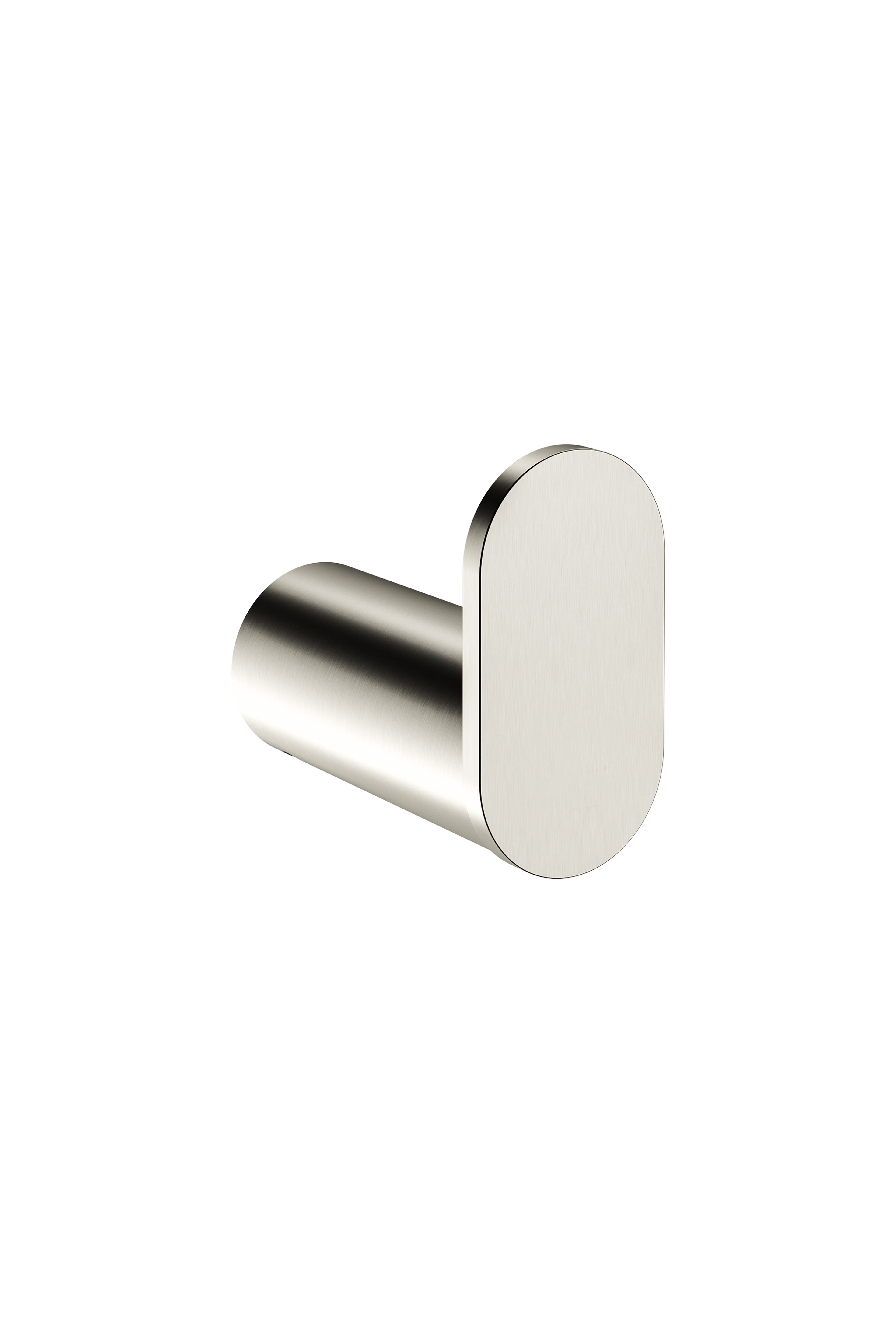 Curvae Single Robe Hook, Brushed Nickel