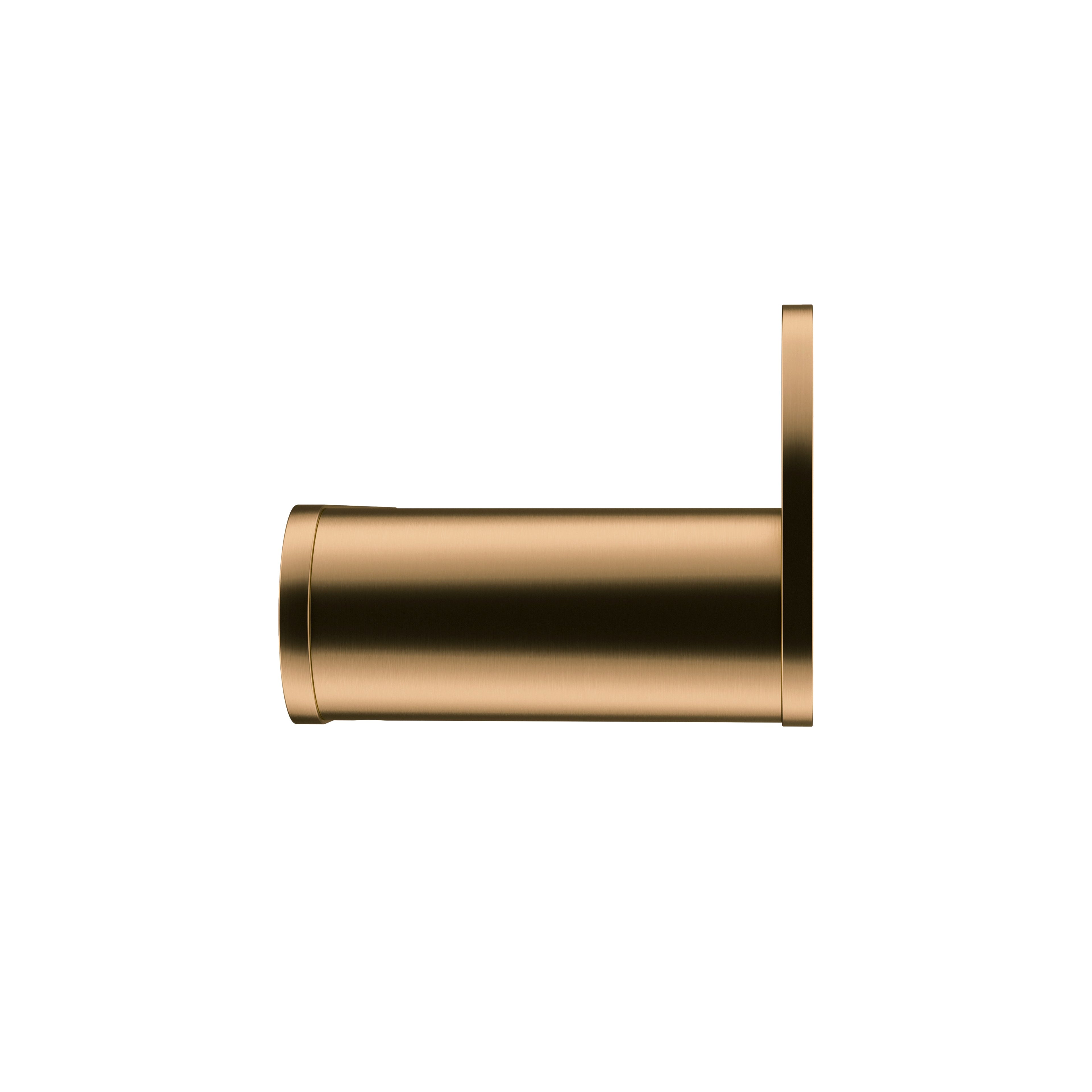 Curvae Single Robe Hook, Lustre Bronze