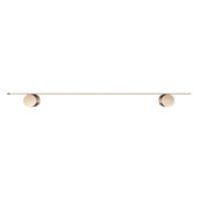 Curvae Shower Shelf 400mm, Champagne
