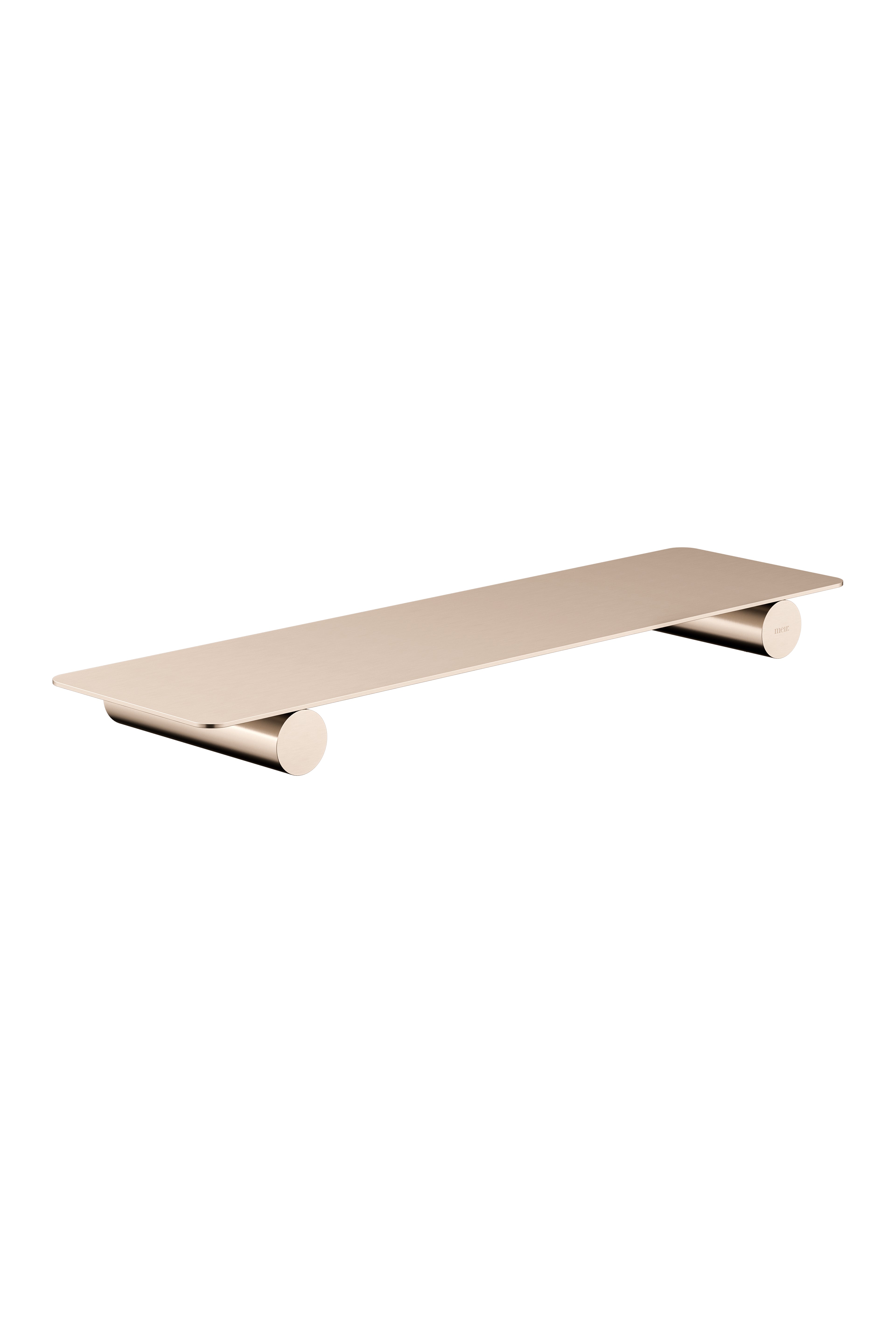 Curvae Shower Shelf 400mm, Champagne