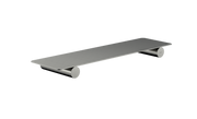 Curvae Shower Shelf 400mm, Shadow