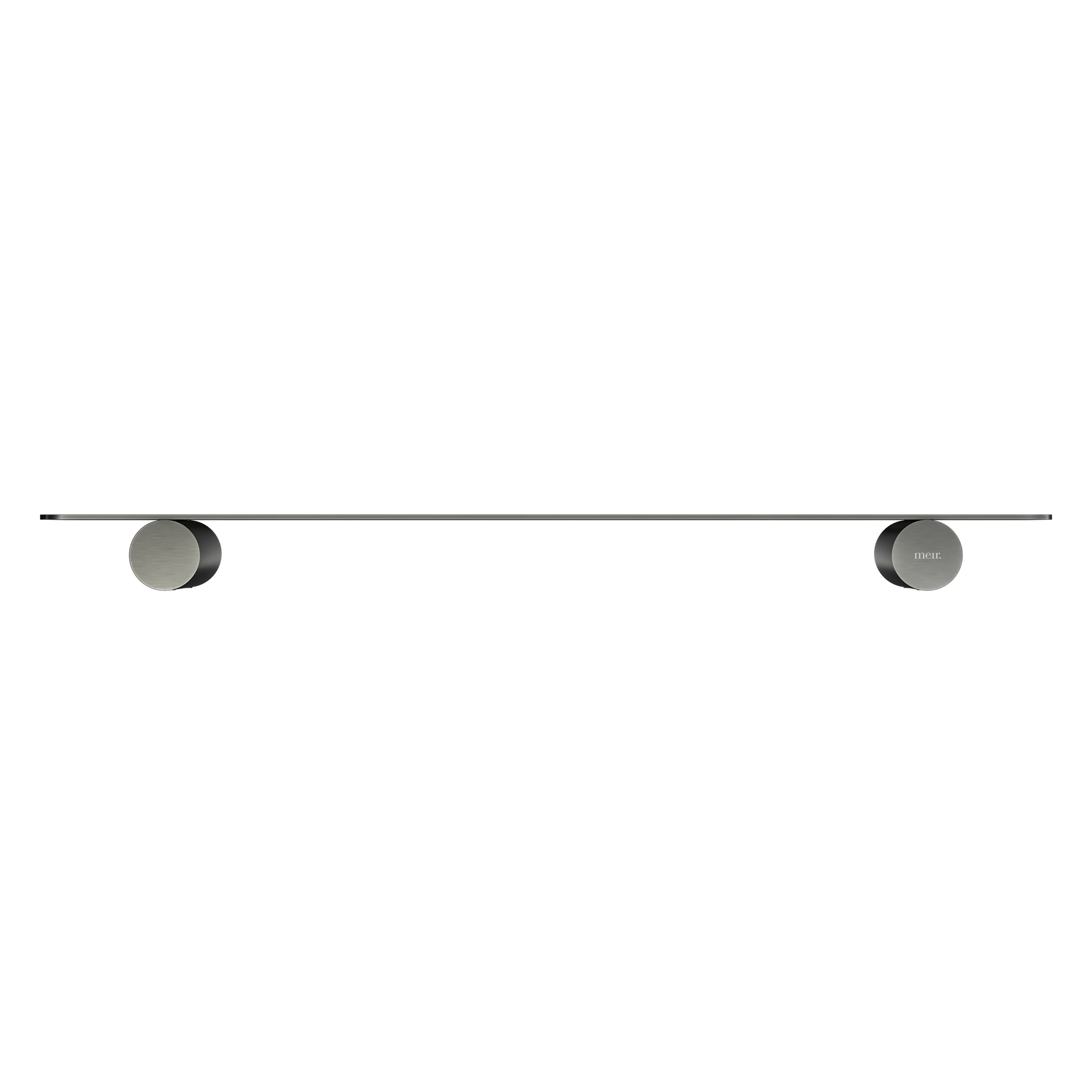 Curvae Shower Shelf 400mm, Shadow