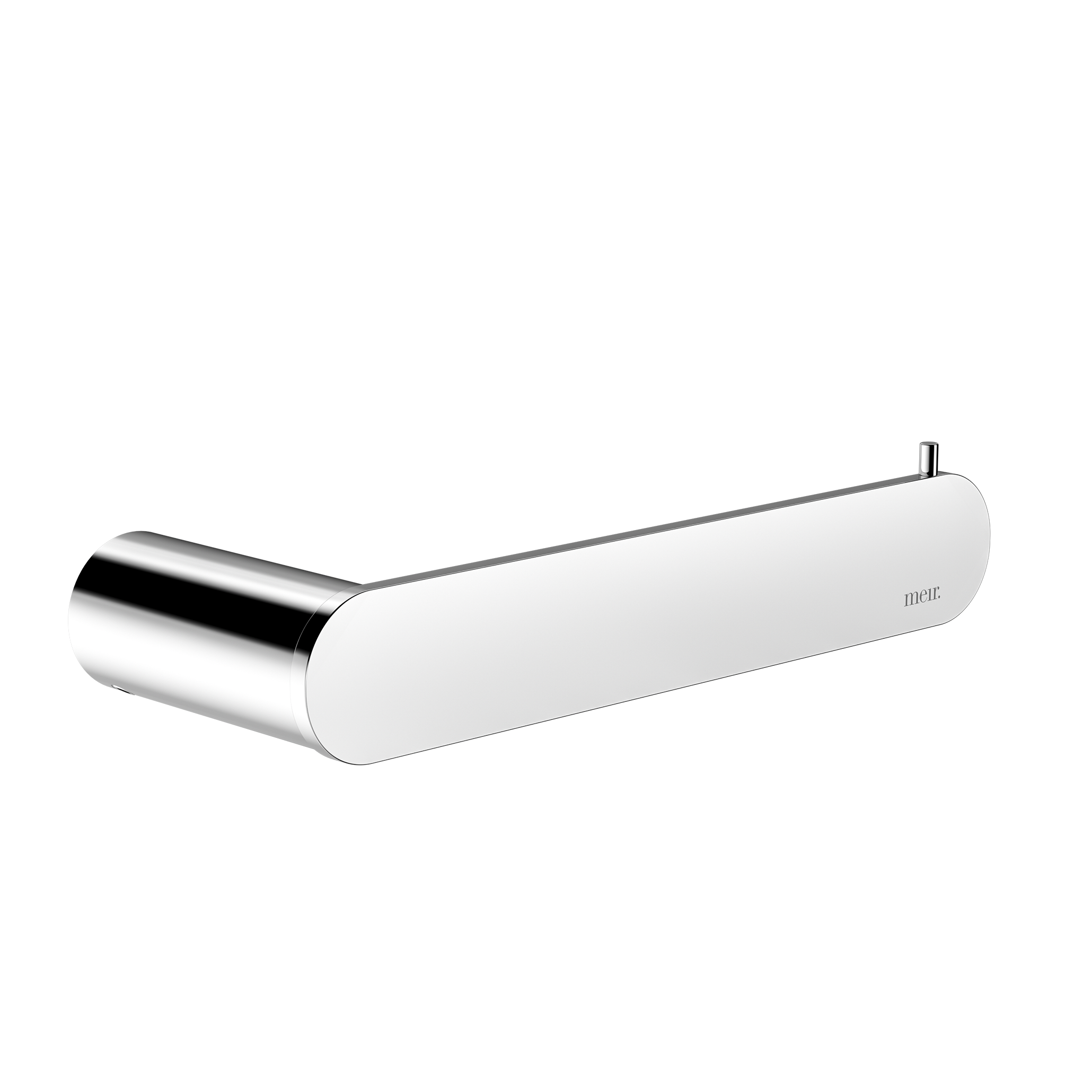 Curvae Toilet Roll Holder, Polished Chrome