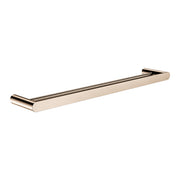 Curvae Double Towel Rail 600mm, Champagne