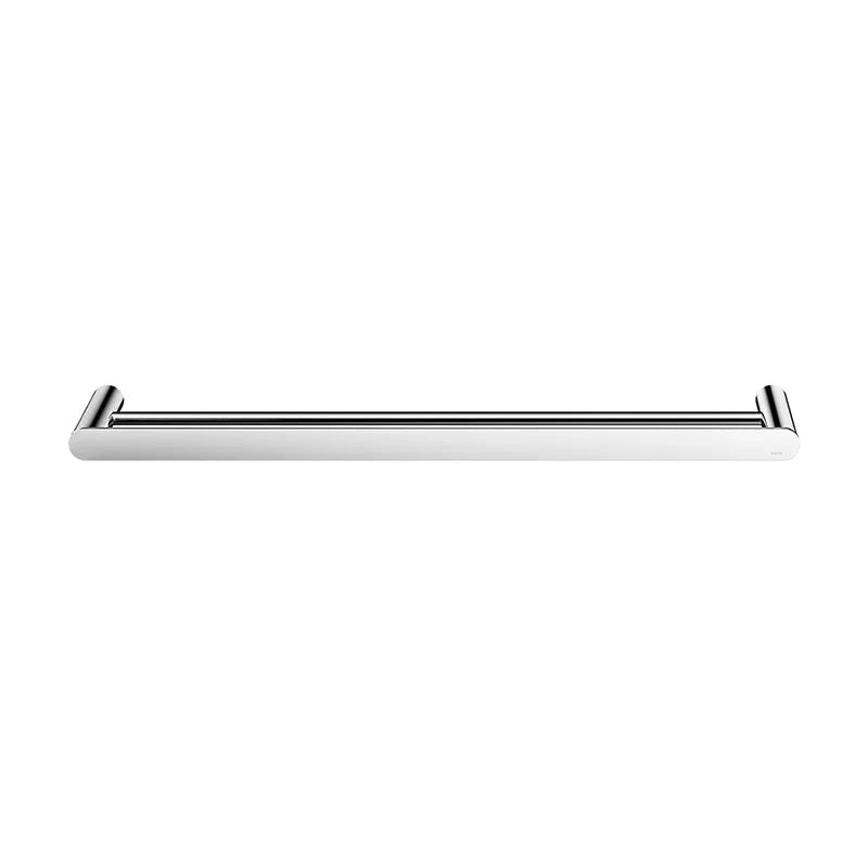 Meir Curvae Double Towel Rail 600mm, Polished Chrome