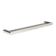 Curvae Double Towel Rail 600mm, Brushed Nickel