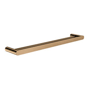 Curvae Double Towel Rail 600mm, Lustre Bronze