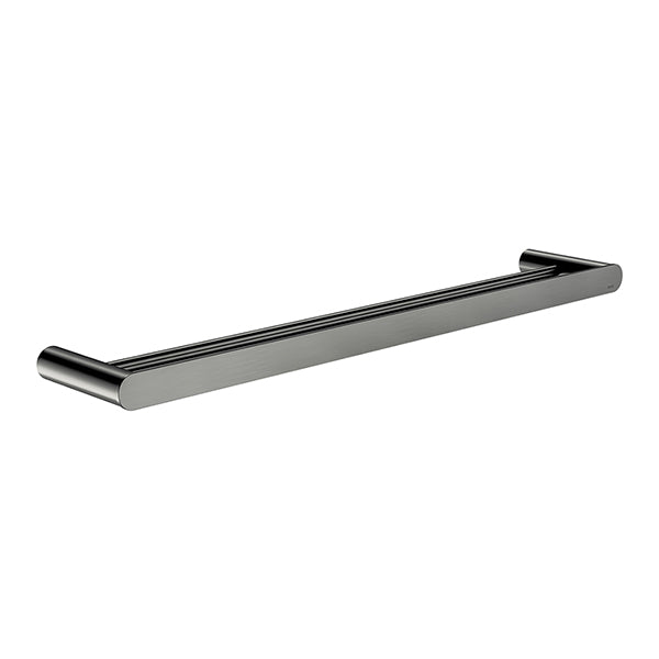 Curvae Double Towel Rail 600mm, Shadow