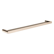 Curvae Double Towel Rail 800mm, Champagne