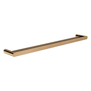 Curvae Double Towel Rail 800mm, Lustre Bronze