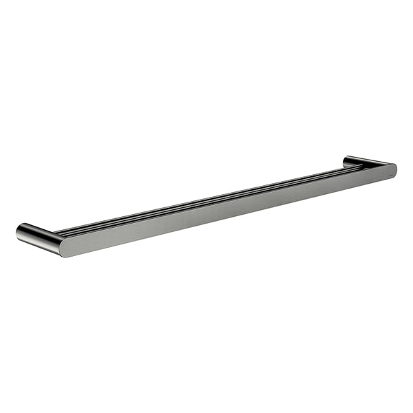 Curvae Double Towel Rail 800mm, Shadow