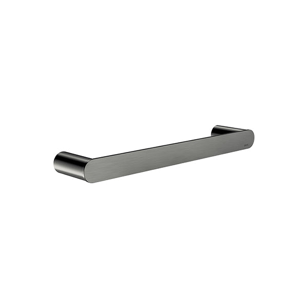 Curvae Single Towel Rail 300mm, Shadow