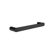 Curvae Single Towel Rail 300mm, Matte Black