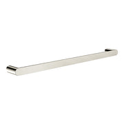 Curvae Single Towel Rail 600mm, Brushed Nickel