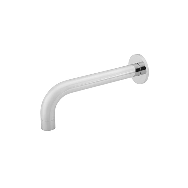 Universal Round Curved Spout, Polished Chrome