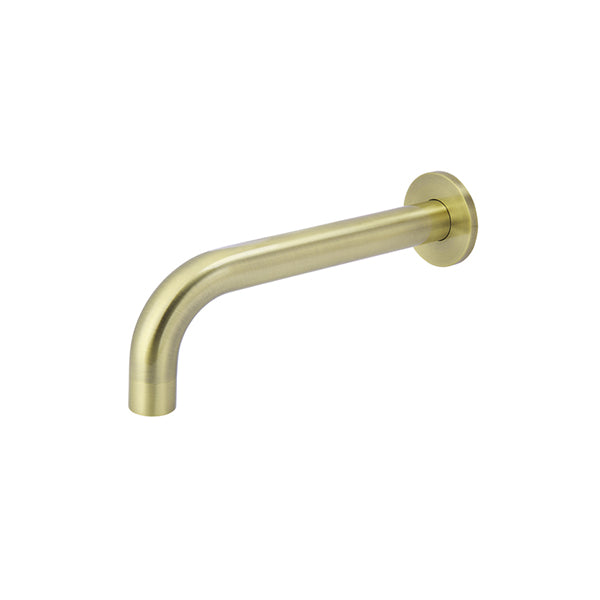 Universal Round Curved Spout, Tiger Bronze