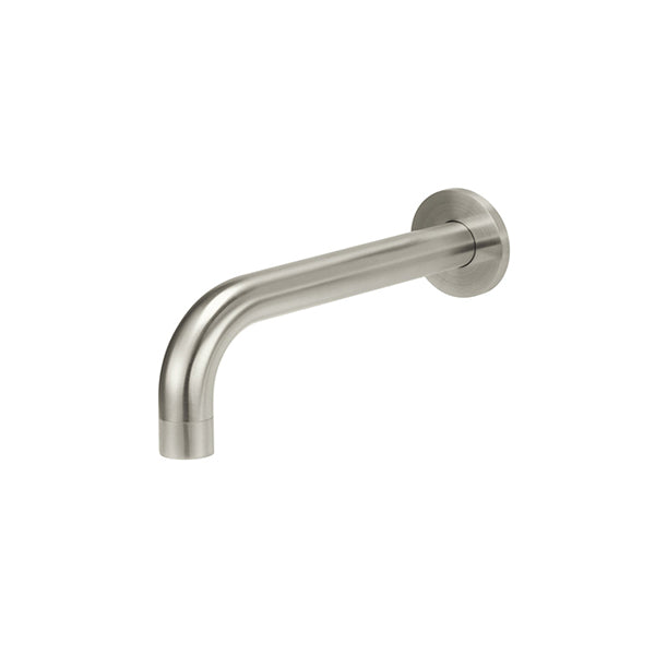 Universal Round Curved Spout, Brushed Nickel