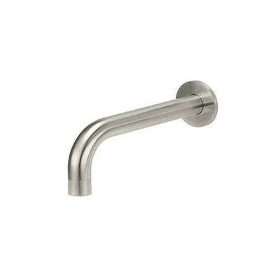 Meir Universal Round Curved Spout, Brushed Nickel