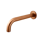 Universal Round Curved Spout, Lustre Bronze