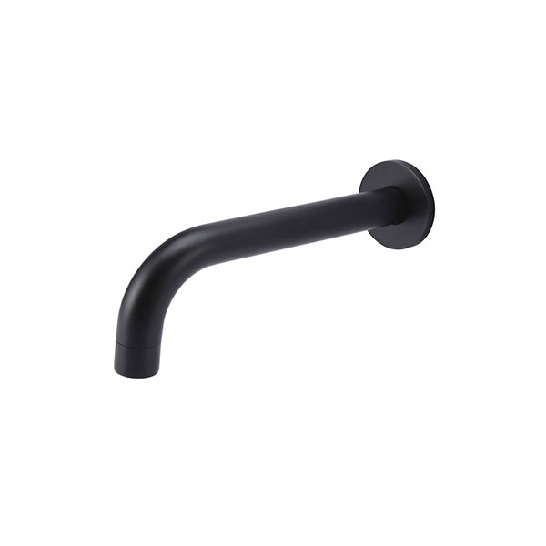 Universal Round Curved Spout, Matte Black