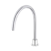 Round High-Rise Swivel Hob Spout, Polished Chrome