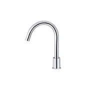 Round Hob Mounted Swivel Spout, Polished Chrome