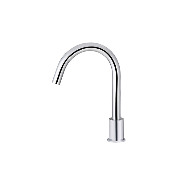 Round Hob Mounted Swivel Spout, Polished Chrome
