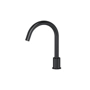 Round Hob Mounted Swivel Spout, Matte Black
