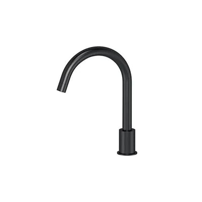 Meir Round Hob Mounted Swivel Spout, Matte Black