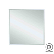 Thermogroup Montana Square 25mm Bevel Edge Mirror - 750x750mm with Hangers