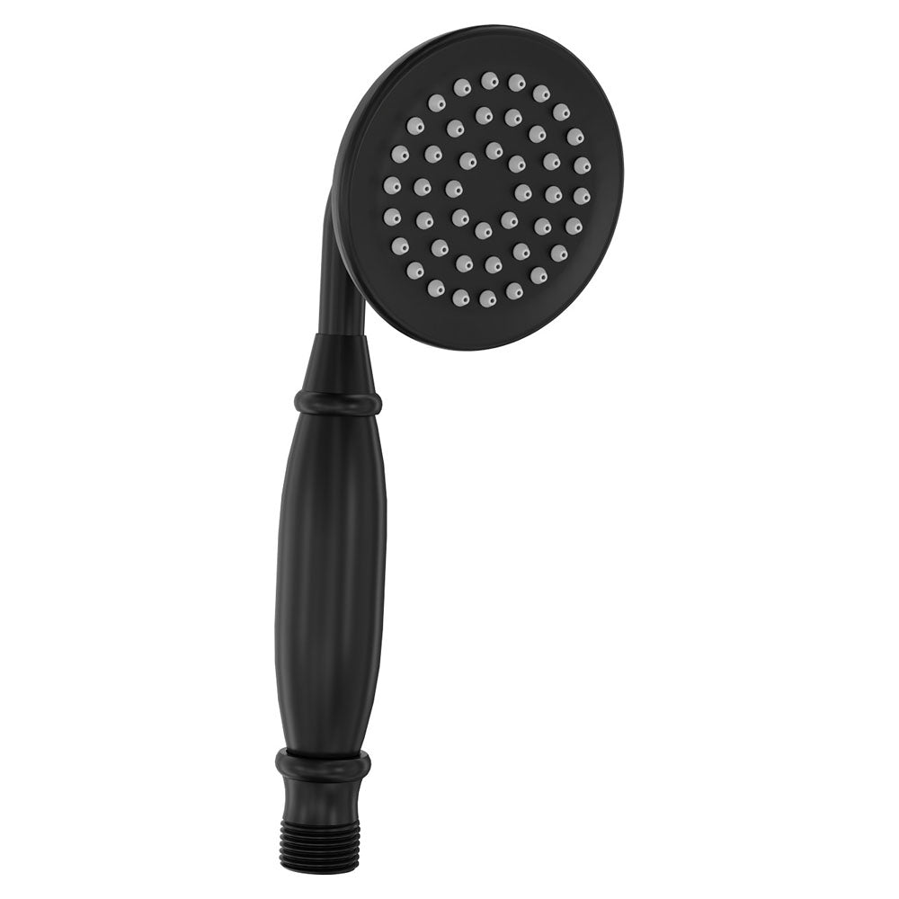 Fienza Lillian Handheld Shower Head Suits Suits 455114B/336105Bk, Matte Black