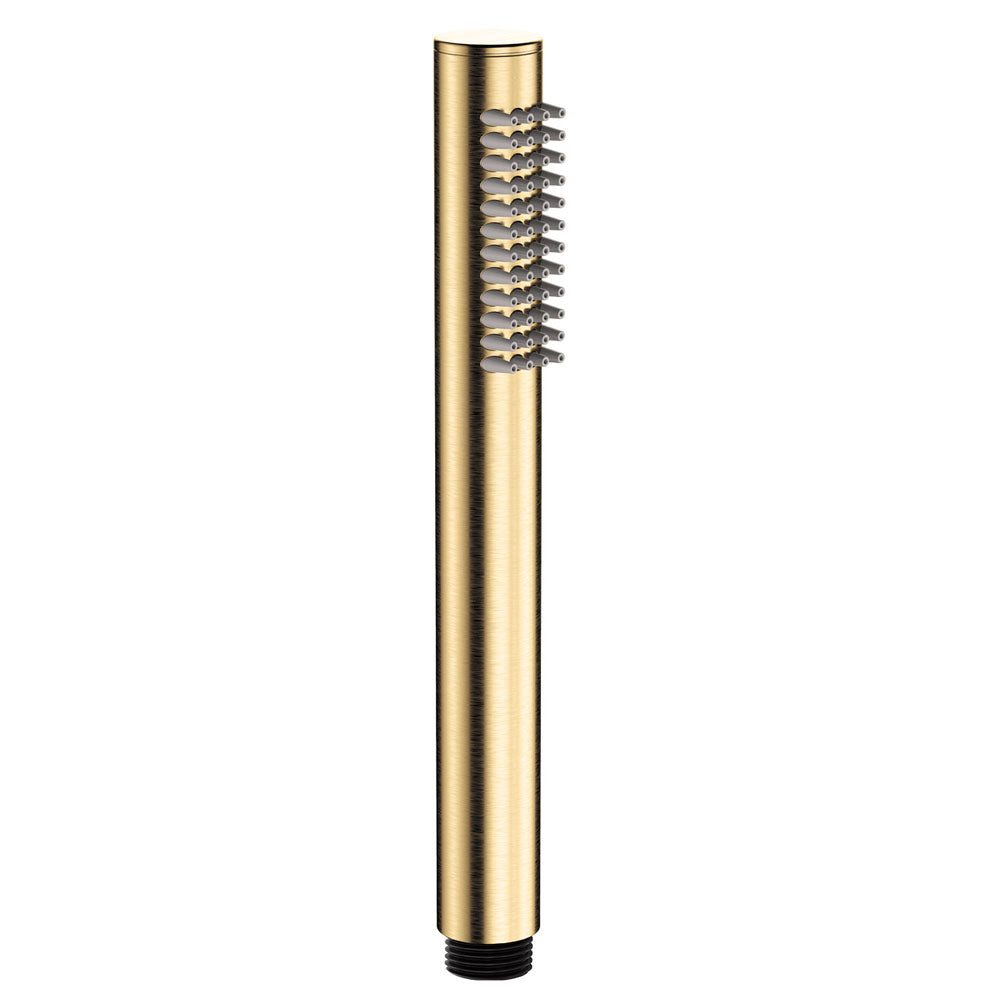 Fienza Kaya Slimline Handheld Shower Head, Urban Brass