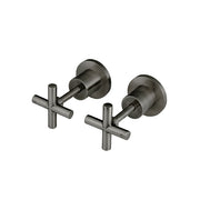 Cross Handle Jumper Valve Wall Top Assemblies, Shadow