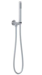Outdoor Round Hand Shower on Swivel Bracket SS316, Stainless Steel