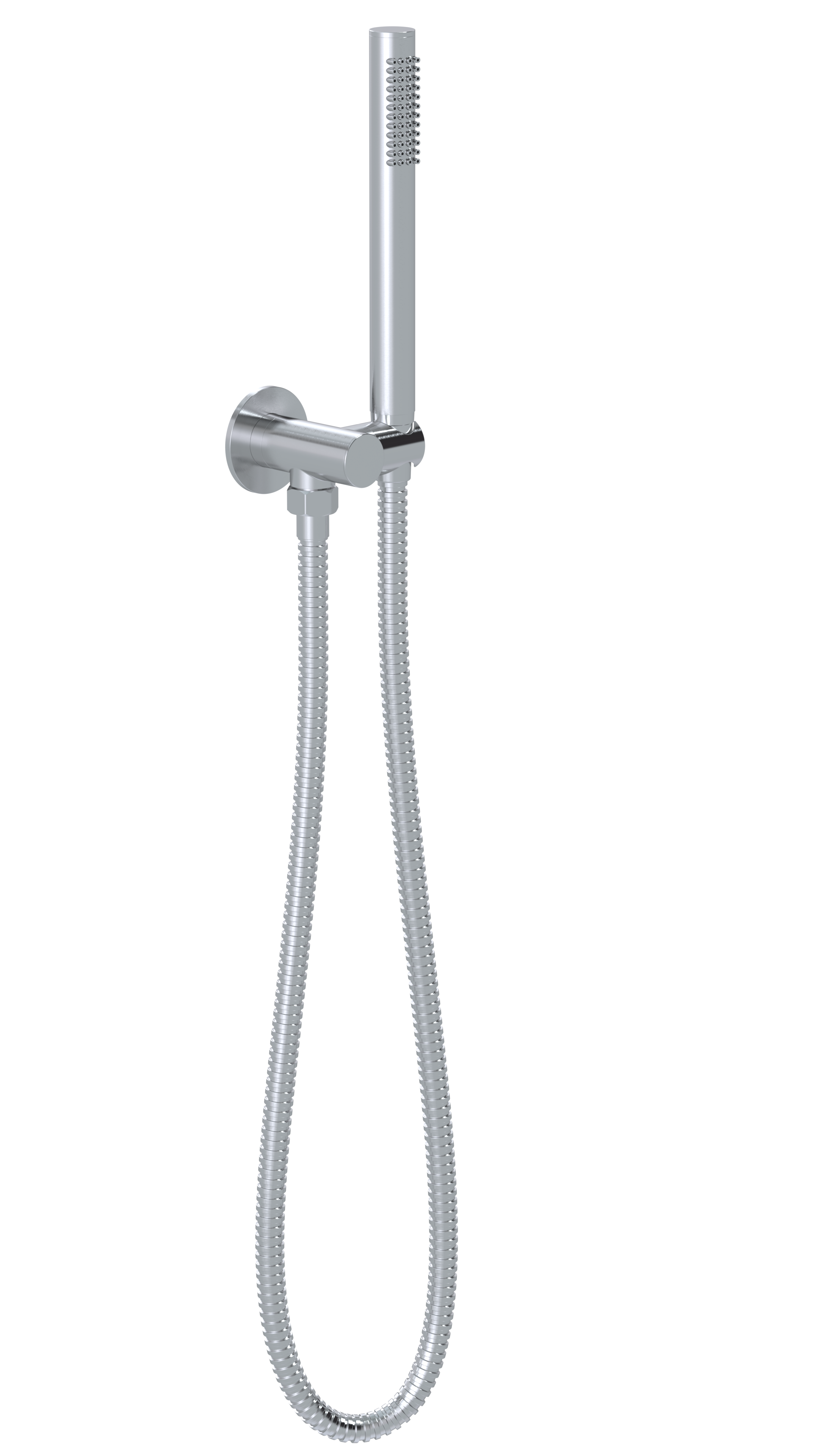 Outdoor Round Hand Shower on Swivel Bracket SS316, Stainless Steel