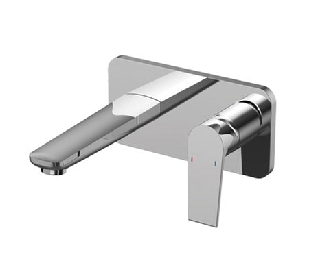 Manhattan Wall Mounted Basin Mixer Set-Chrome