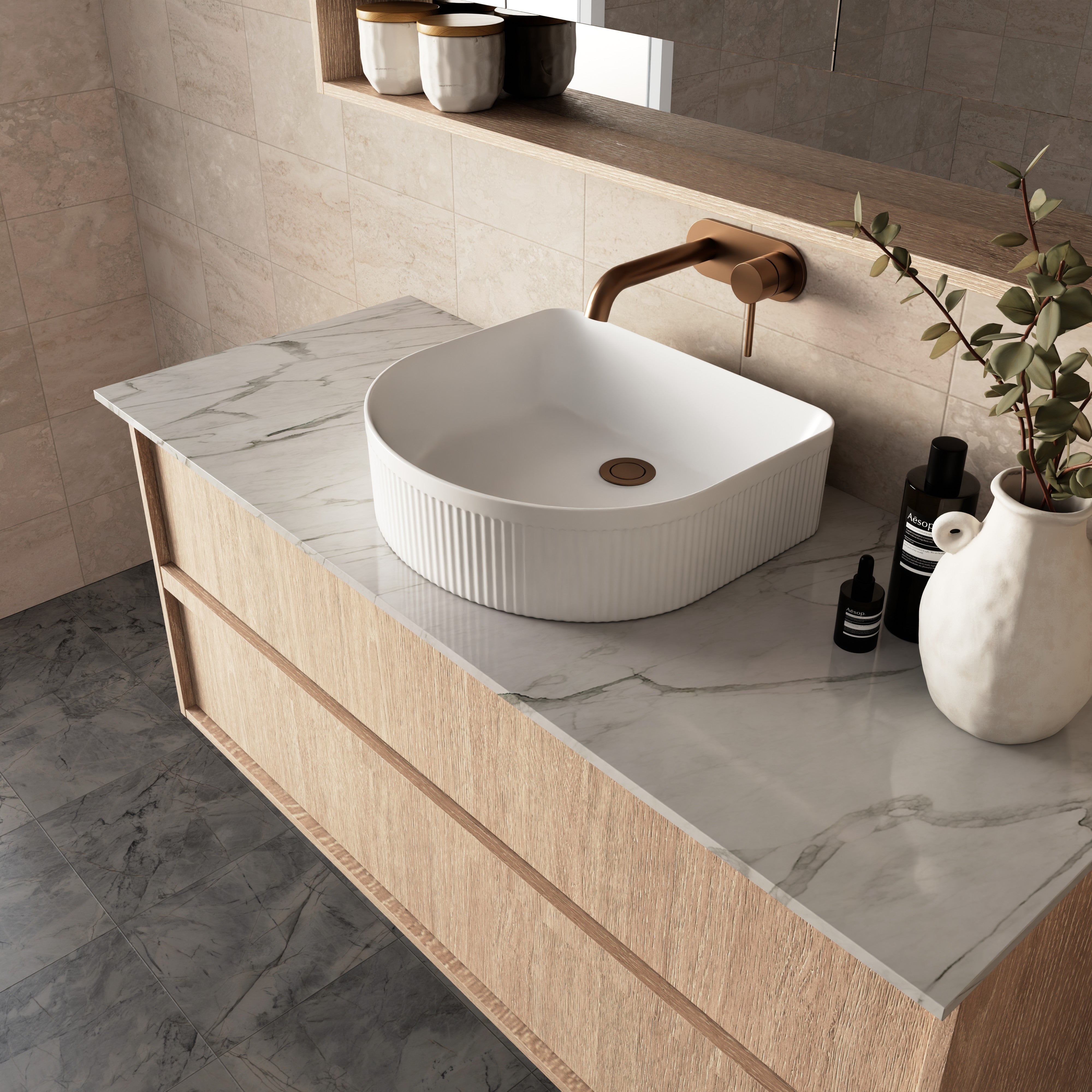 Marquis Marlo All Drawer Wall Hung Vanity