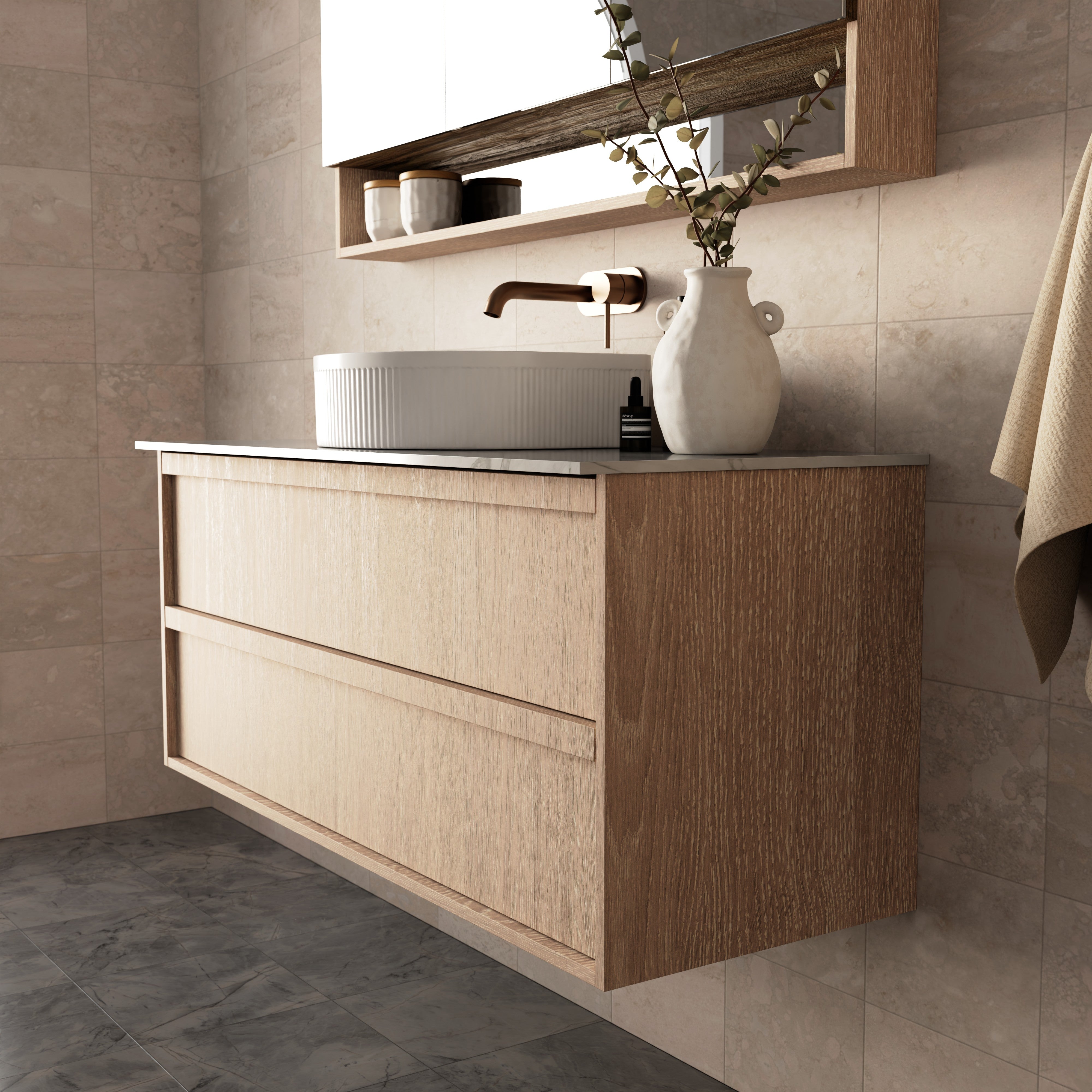 Marquis Marlo All Drawer Wall Hung Vanity