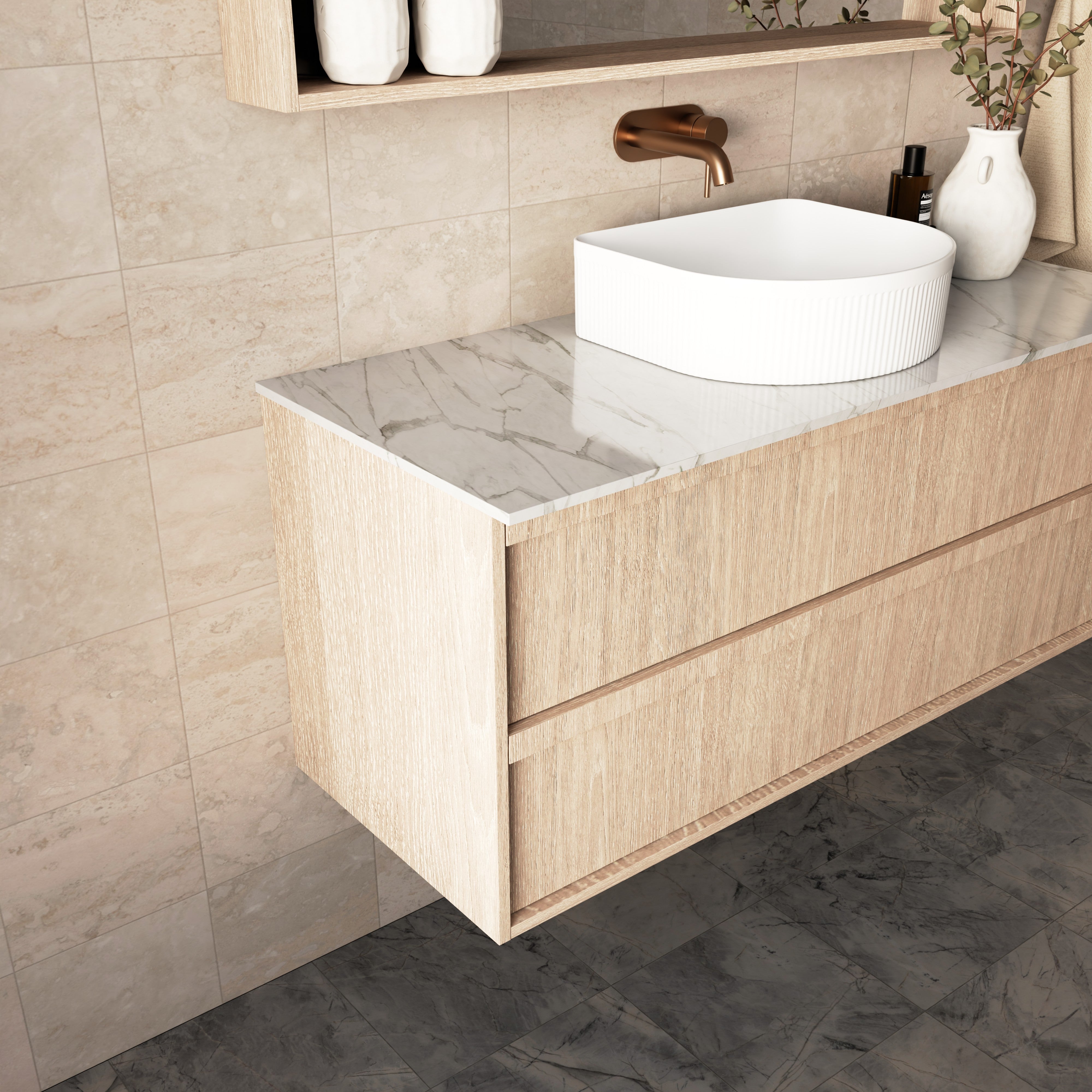 Marquis Marlo All Drawer Wall Hung Vanity