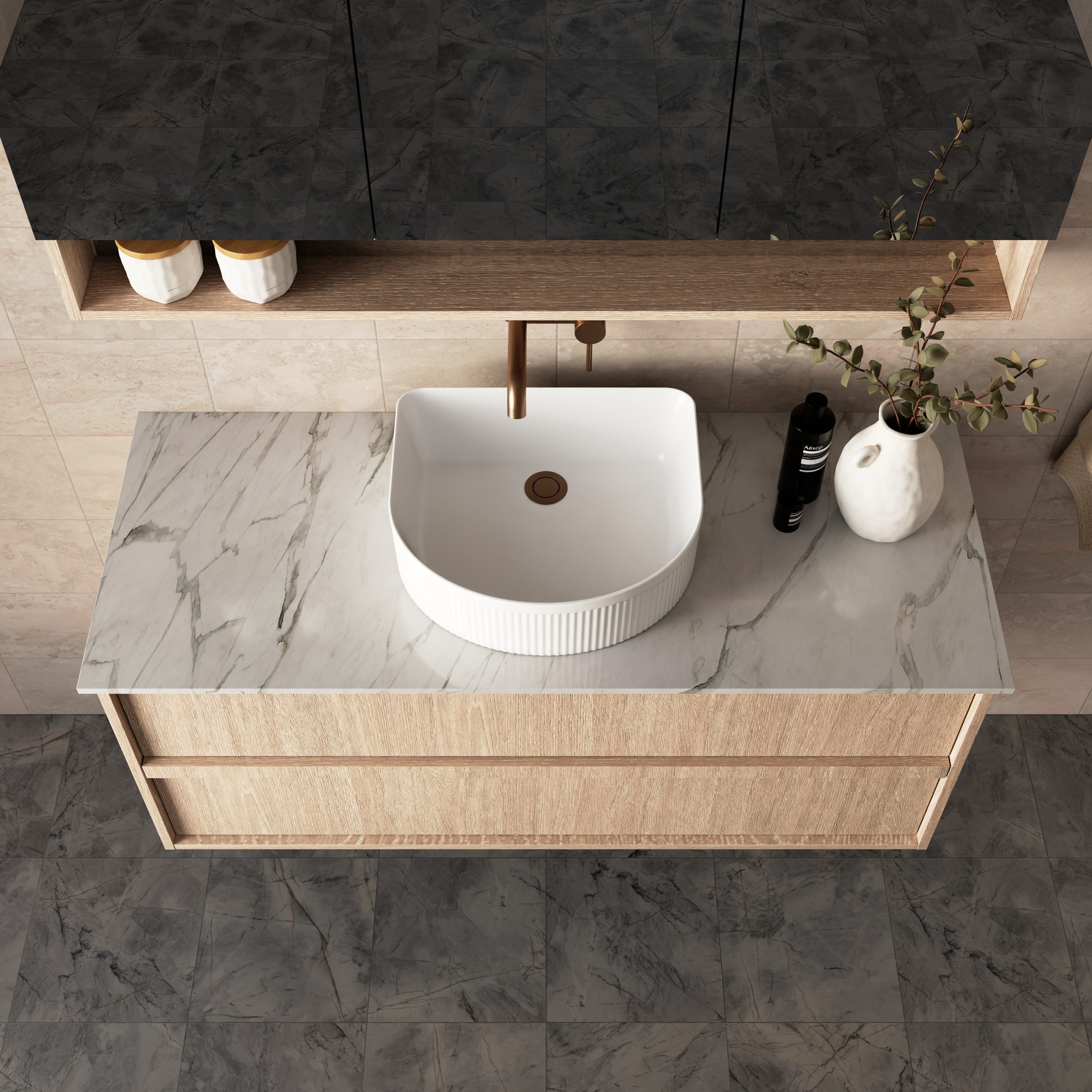 Marquis Marlo All Drawer Wall Hung Vanity