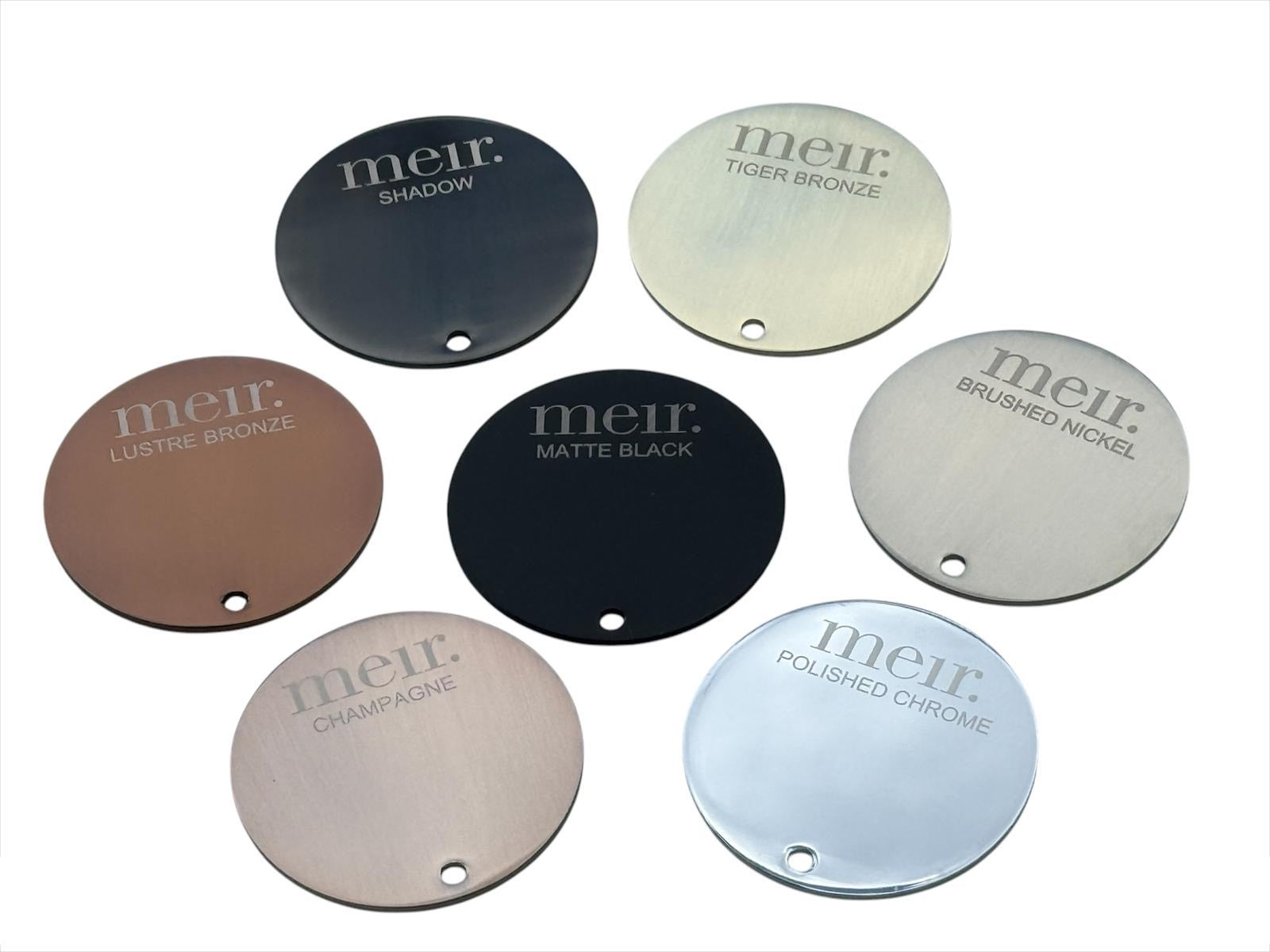 Meir Round Colour Sample Disc Set
