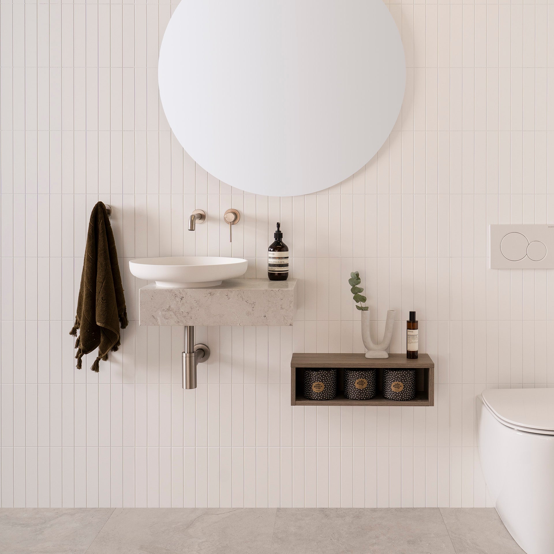 ADP Michel 500mm Mini Small Space Open Shelf